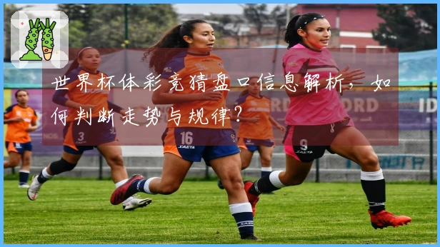 世界杯体彩竞猜盘口信息解析，如何判断走势与规律？