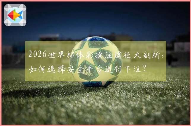 2026世界杯体彩投注途径大剖析，如何选择安全平台进行下注？