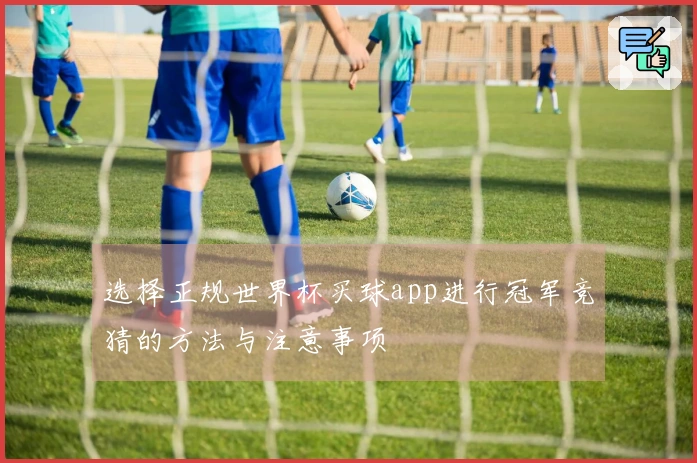 选择正规世界杯买球app进行冠军竞猜的方法与注意事项