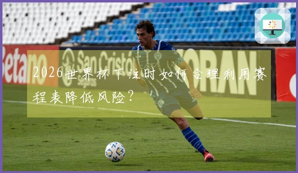 2026世界杯下注时如何合理利用赛程表降低风险？