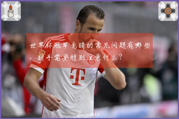 世界杯冠军竞猜的常见问题有哪些，新手需要特别注意什么？