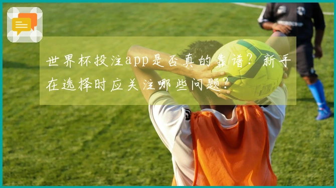 世界杯投注app是否真的靠谱？新手在选择时应关注哪些问题？